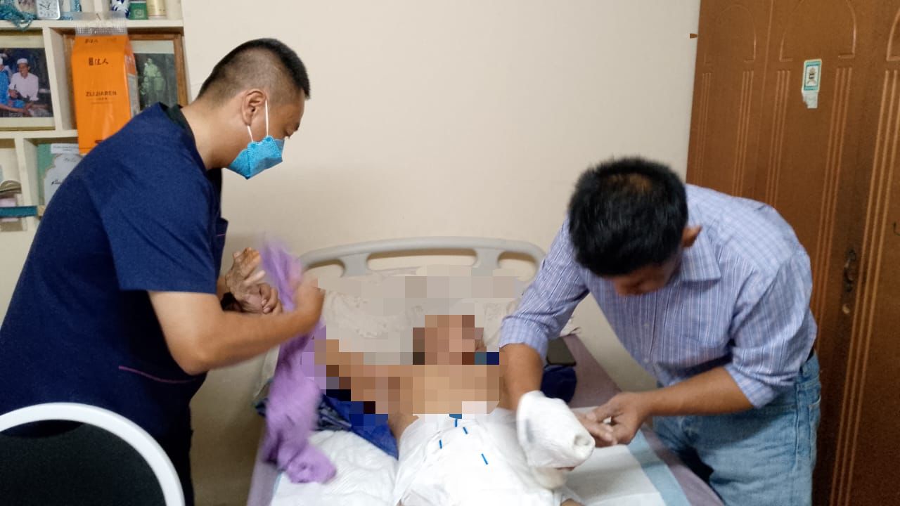 Client and caregiver